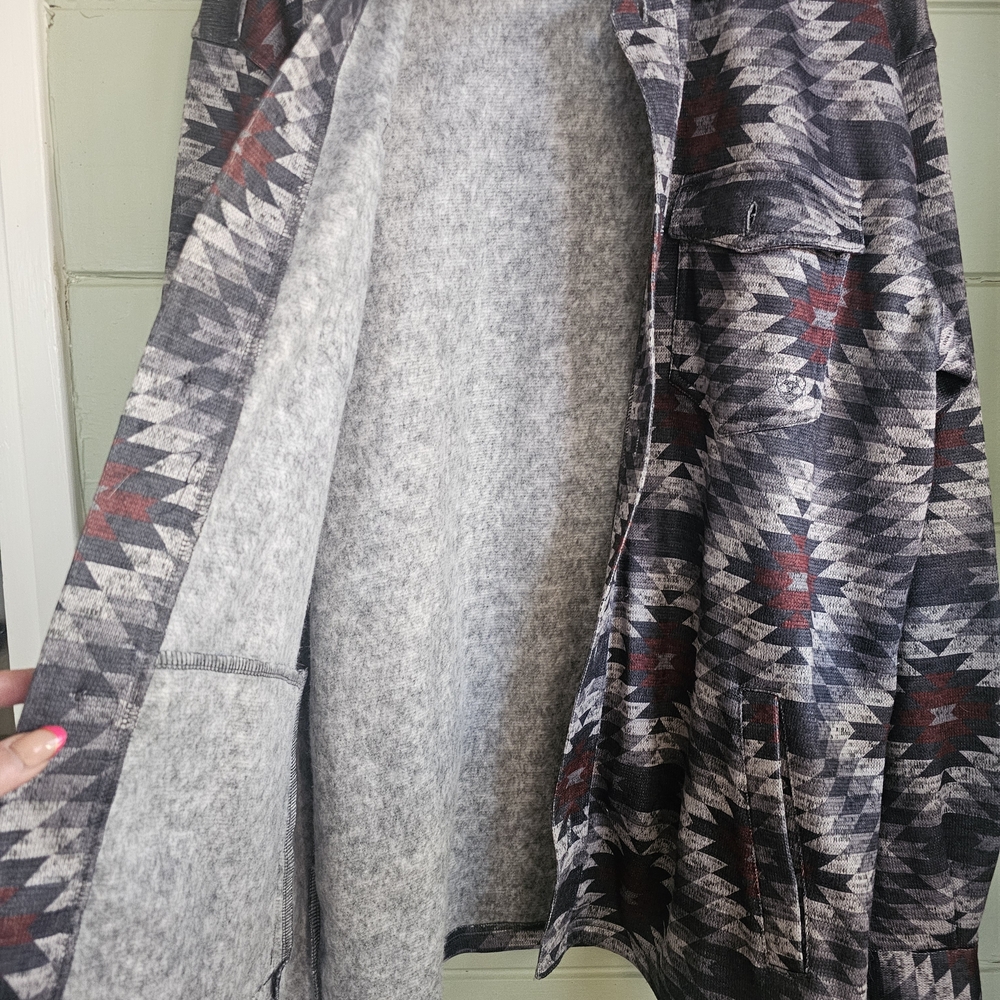 Ariat Men's Patterned Shacket - image 4